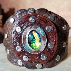 Leather bracelet ft. MIDSUMMER NIGHT'S EVE